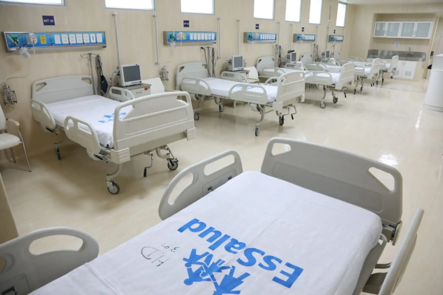 Nuevos ambientes de
pediatría y Hospital de Día, ubicados en el primer y tercer piso de dicho
nosocomio. Foto: ANDINA/Essalud