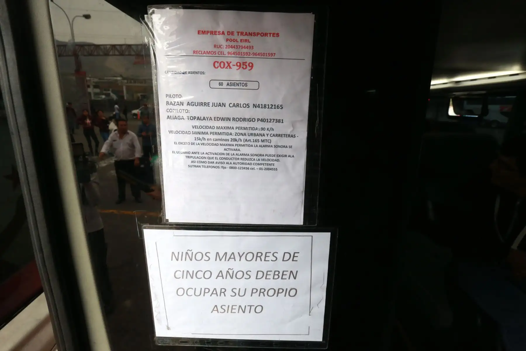 SUTRAN, entidad adscrita al Ministerio de Transportes y Comunicaciones, brinda recomendaciones a conductores y pasajeros a fin de que puedan tener un viaje seguro y eviten accidentes en las vías nacionales Foto: ANDINA/Norman Córdova