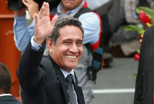 El gobernador electo de la región Cajamarca, Mesías Guevara, ratificó su pedido a nivel nacional para que se diseñe un modelo minero que responda al interés público, colectivo, y no solo a pequeños grupos de poder. ANDINA/Norman Córdova