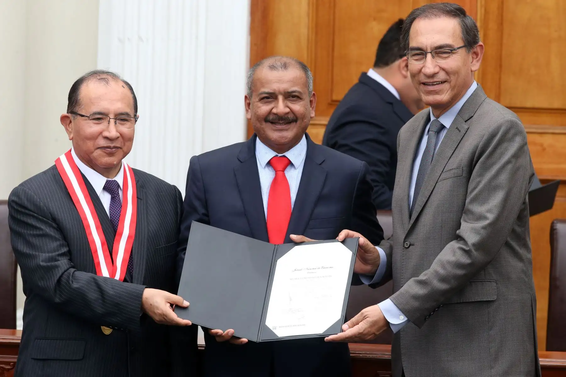 Wilmer Florentino Dios Benites Gobernador de Tumbes. Foto: ANDINA/Vidal Tarqui