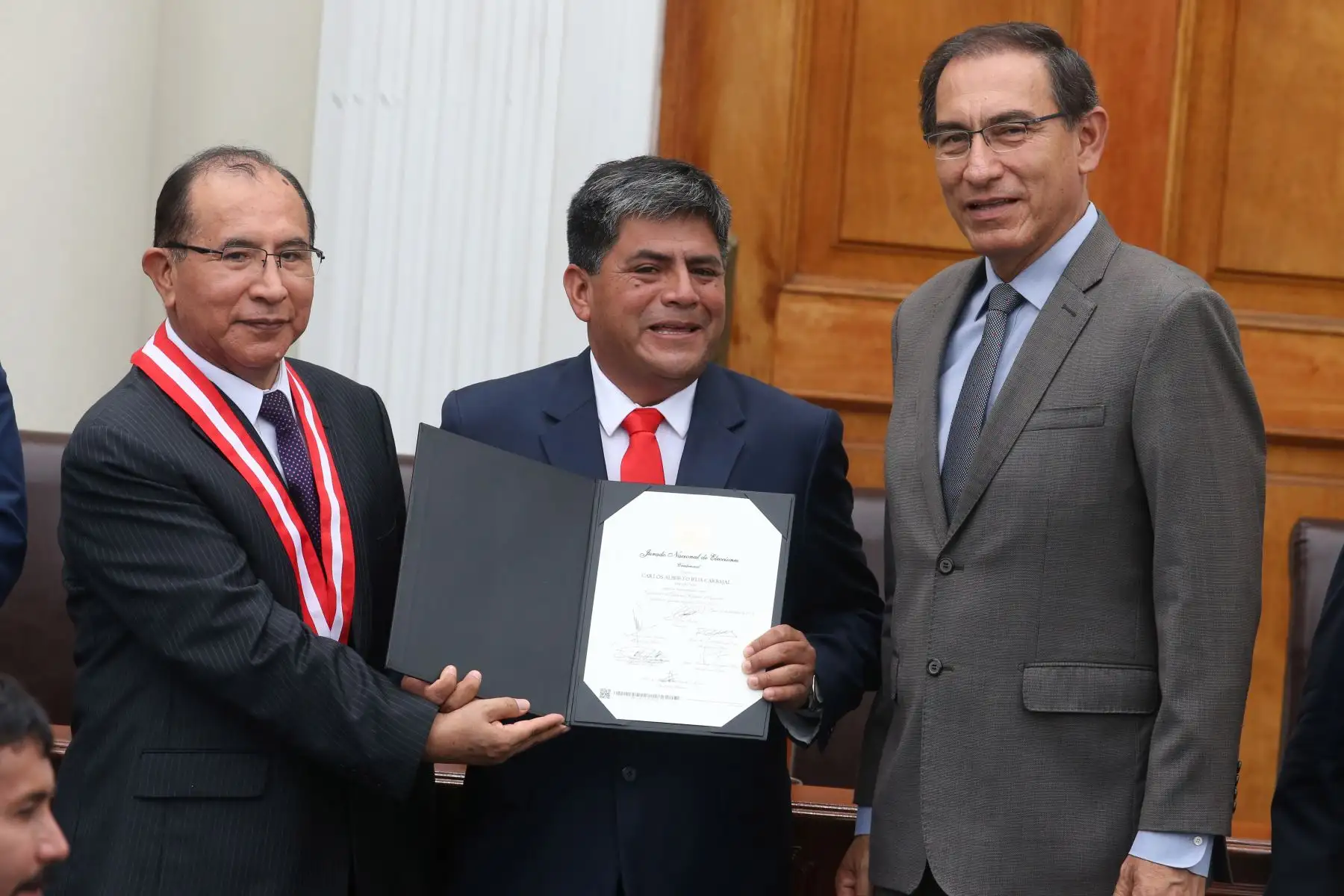Carlos Alberto Rua Carbajal Gobernador de Ayacucho. Foto: ANDINA/Vidal Tarqui