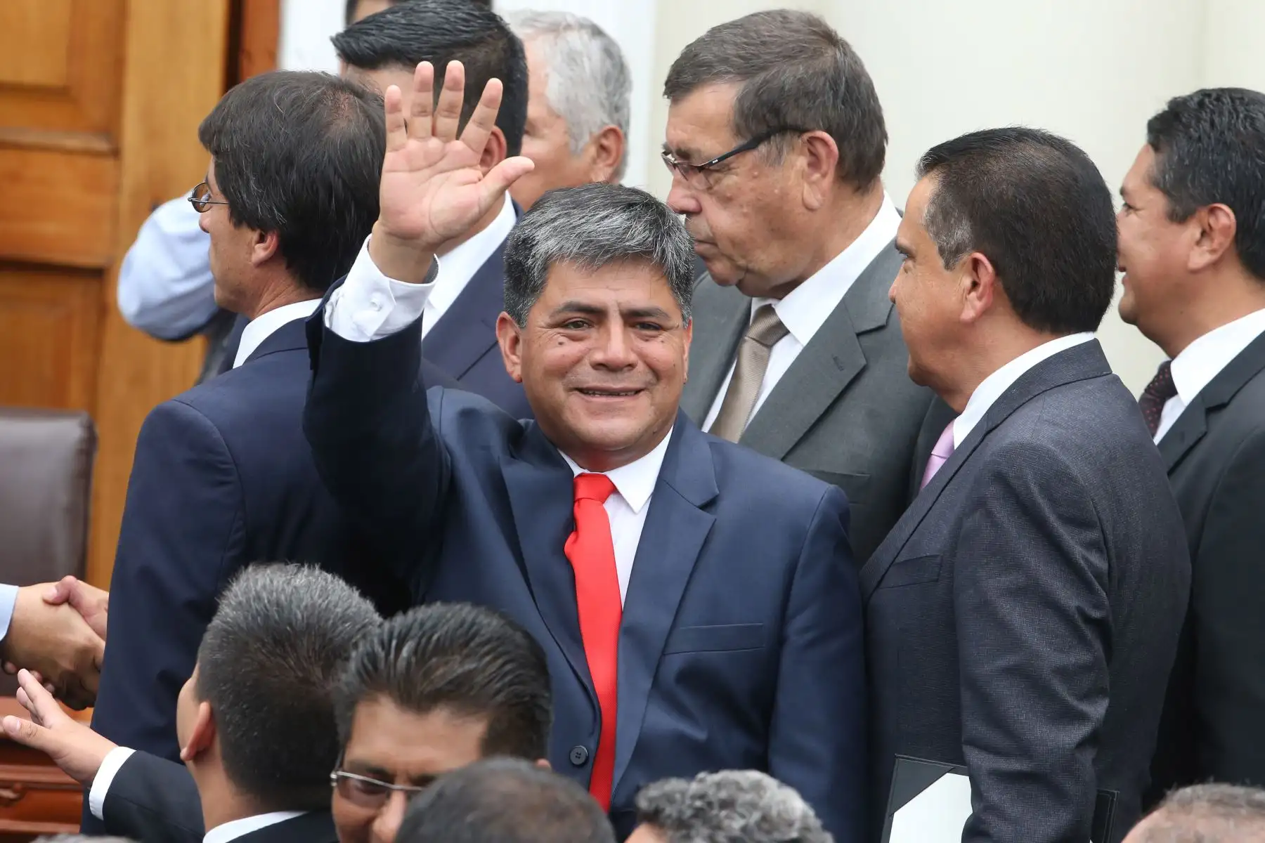 Carlos Alberto Rua Carbajal Gobernador de Ayacucho. Foto: ANDINA/Vidal Tarqui