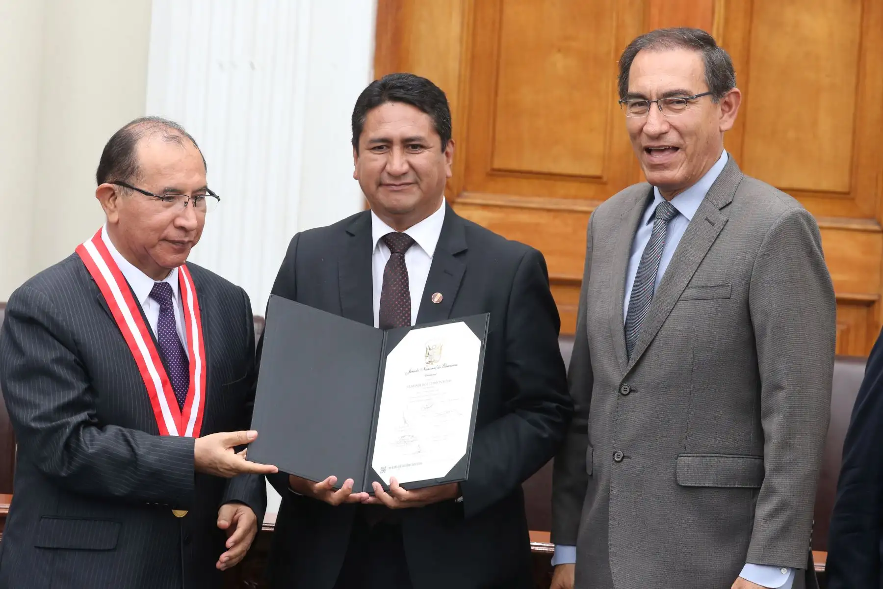 Vladimir Roy Cerron Rojas, Gobernador de Junín. Foto: ANDINA/Vidal Tarqui