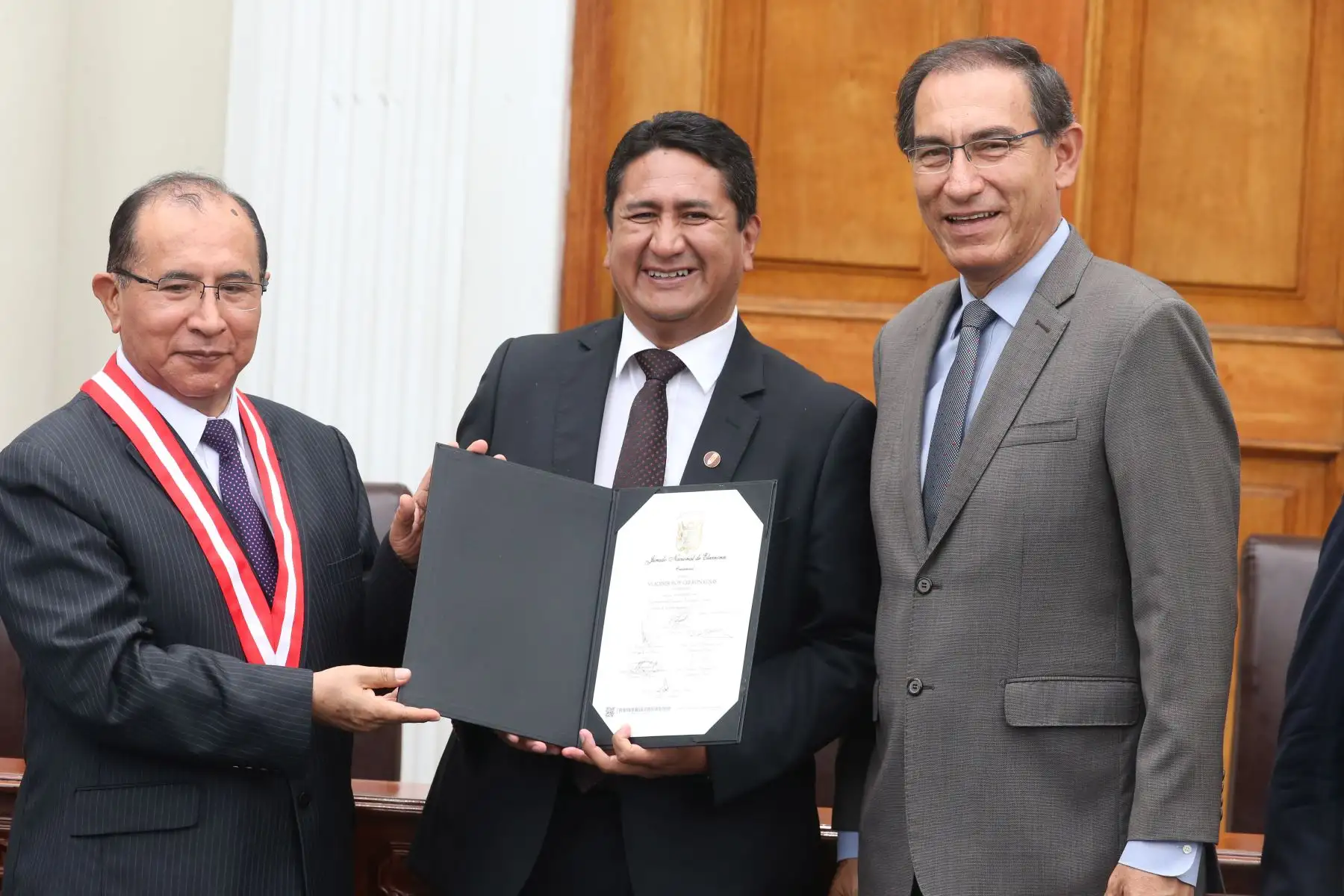 Vladimir Roy Cerron Rojas, Gobernador de Junín. Foto: ANDINA/Vidal Tarqui