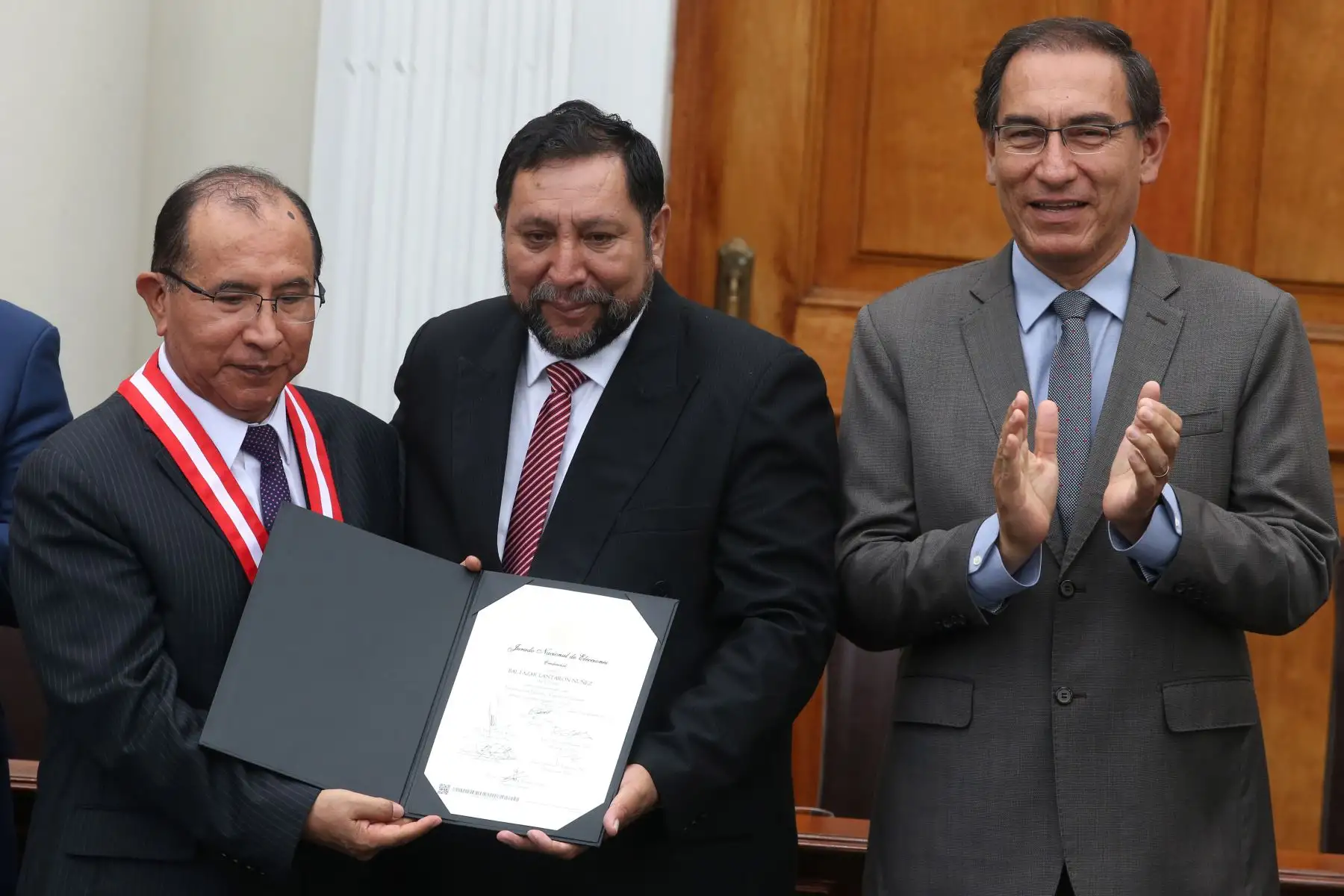 Baltazar Dantaron, Gobernador de Apurimac. Foto: ANDINA/Vidal Tarqui