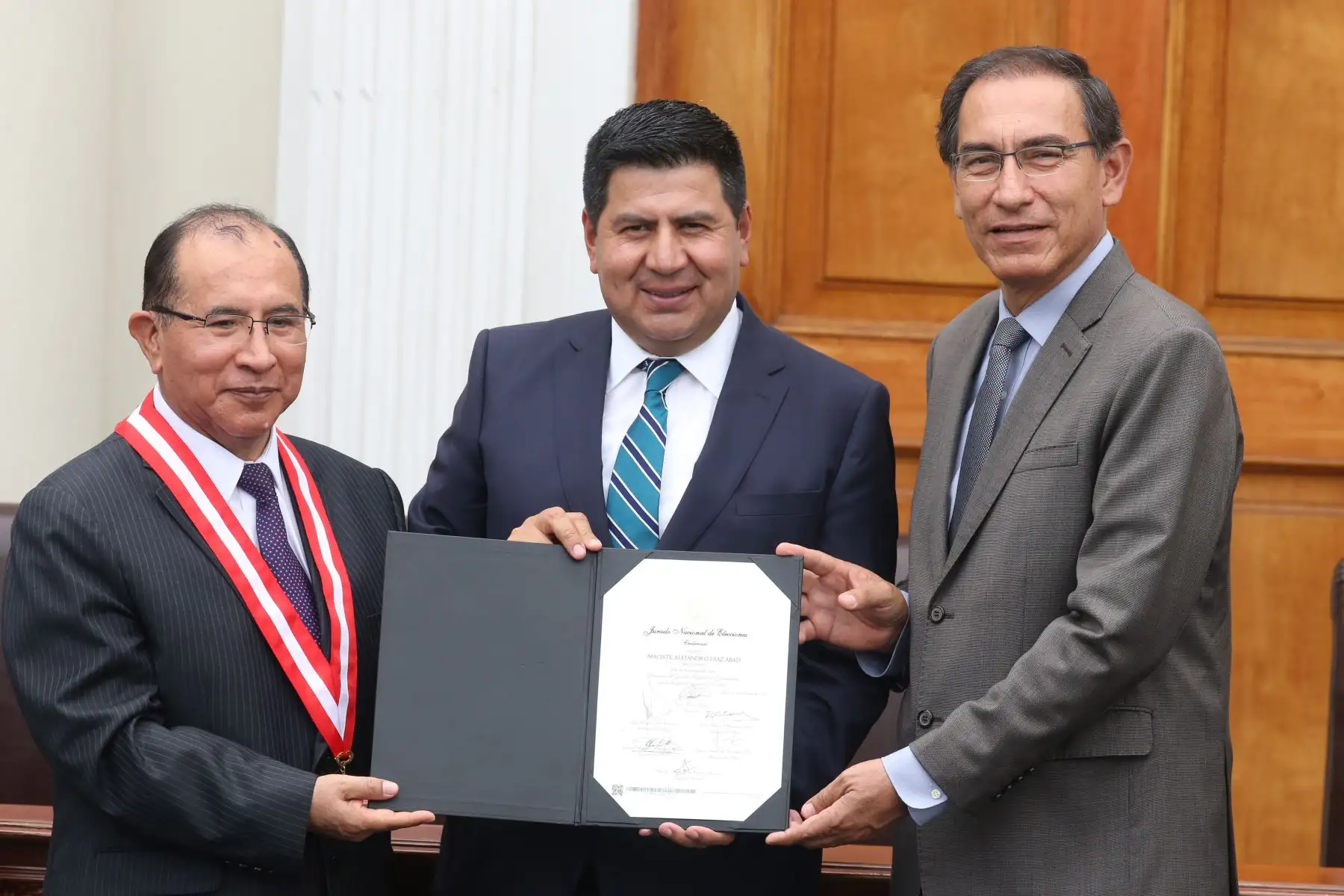 Maciste Díaz, Gobernador de Huancavelica. Foto: ANDINA/Vidal Tarqui