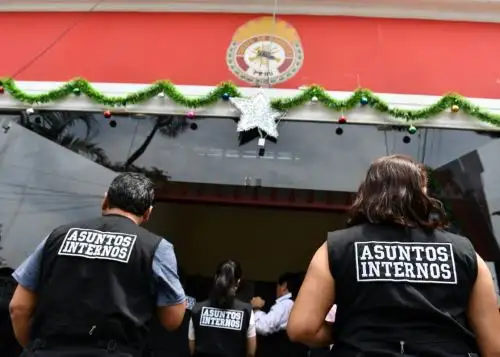 Mininter intervino Intendencia de Bomberos.