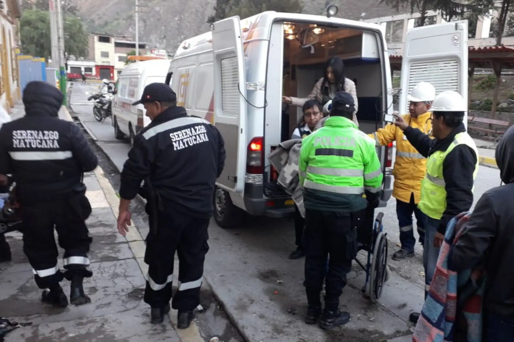 Heridos del accidente de tránsito en la carretera Central fueron trasladados a diversos hospitales. ANDINA/Difusión