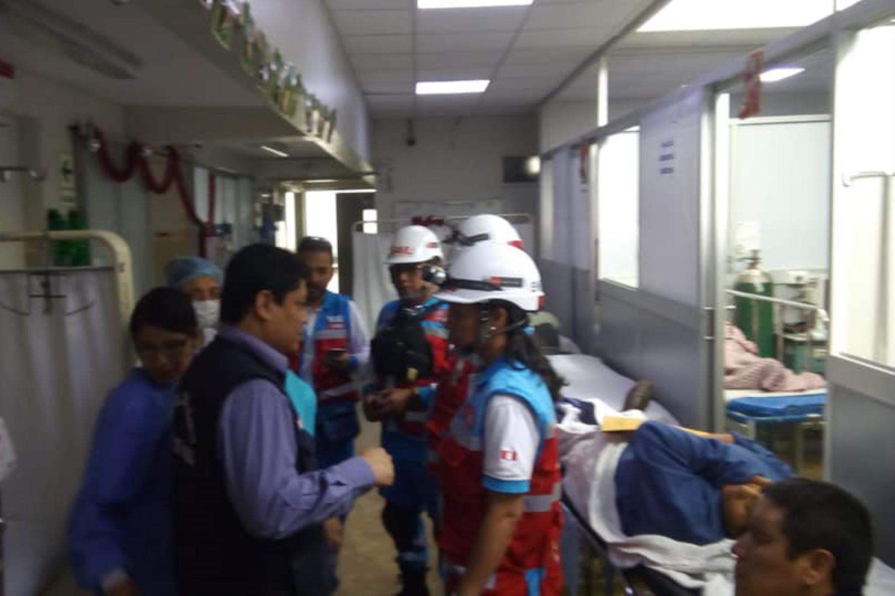 Heridos graves de accidente en la carretera Central son trasladados a Lima. ANDINA/Difusión