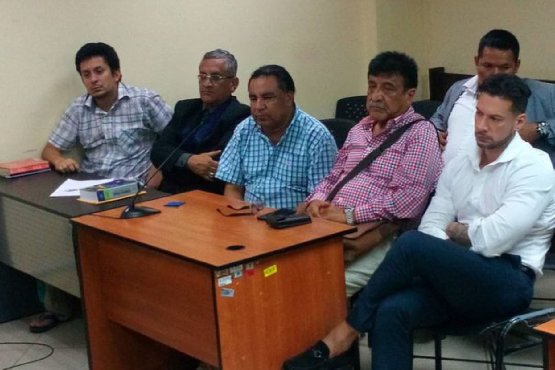 Audiencia en la que se decidió mandato de comparecencia con restricciones para el electo alcalde distrital de Olmos, Willy Serrato Puse.