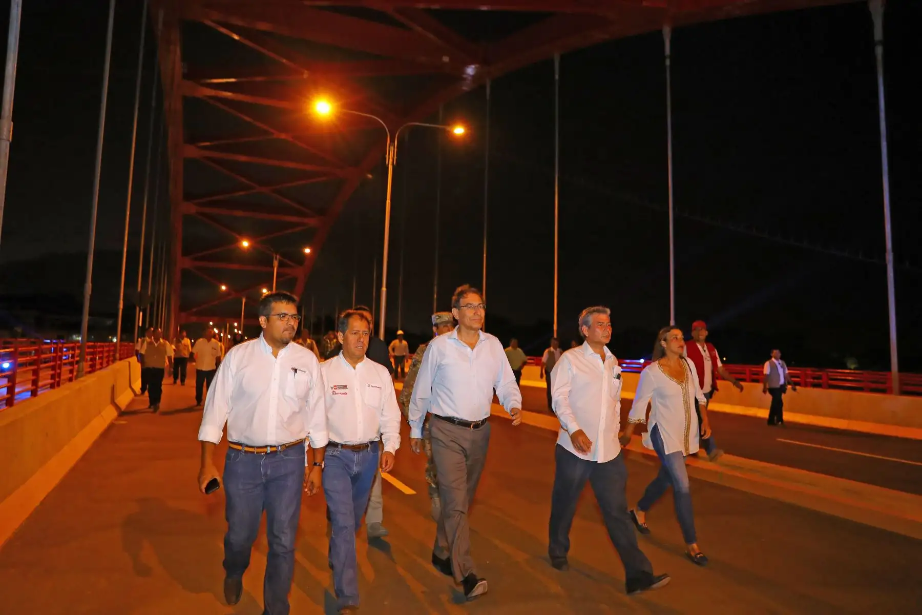 Presidente Vizcarra inaugura puente Luis Antonio Eguiguren, vía que une los distritos de Castilla y Piura..Foto: ANDINA/Prensa Presidencia