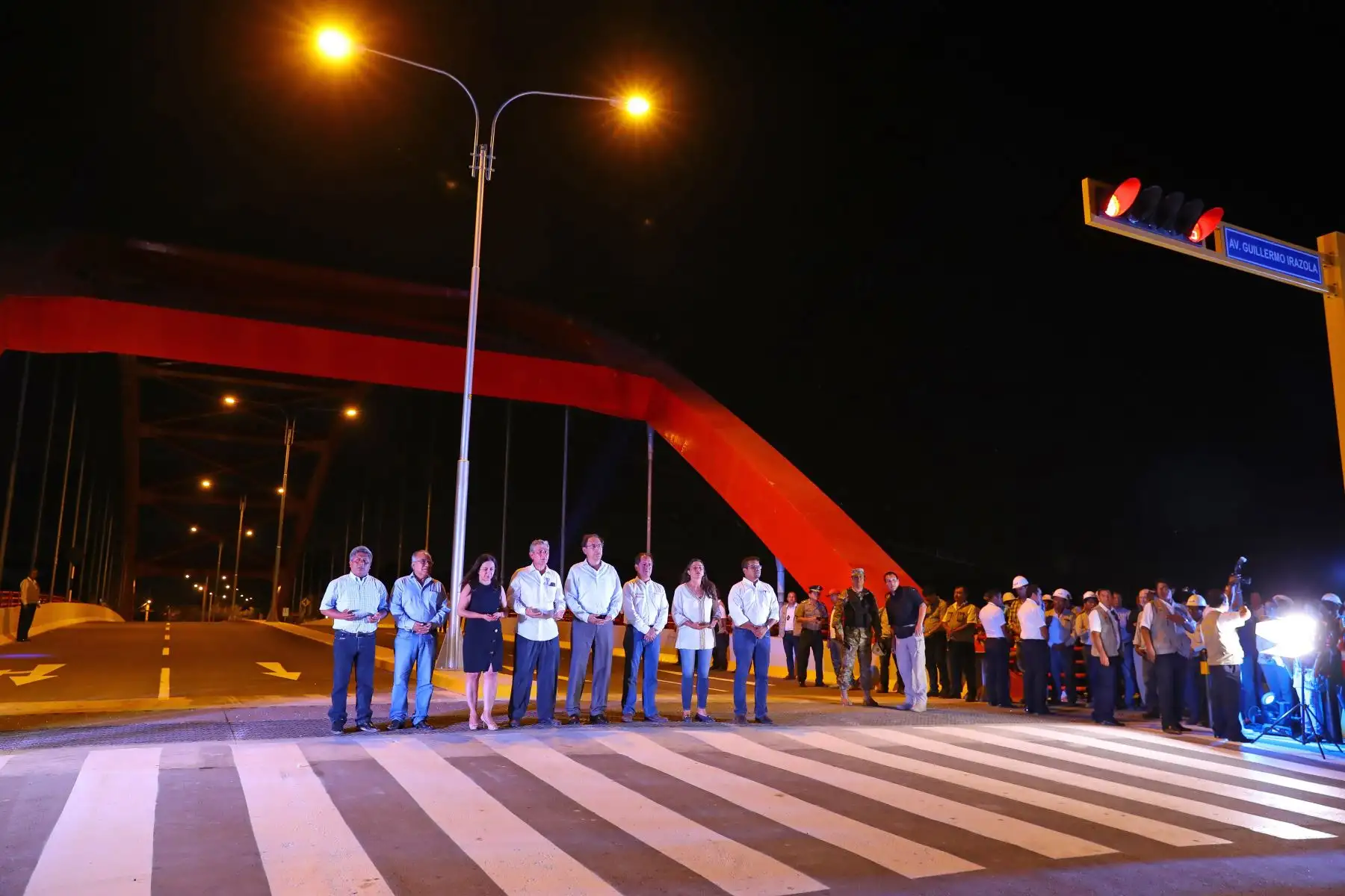 Presidente Vizcarra inaugura puente Luis Antonio Eguiguren, vía que une los distritos de Castilla y Piura.Foto: ANDINA/Prensa Presidencia