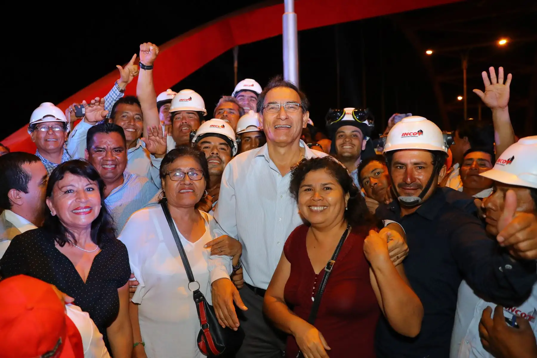 Presidente Vizcarra inaugura puente Luis Antonio Eguiguren, vía que une los distritos de Castilla y Piura.Foto: ANDINA/Prensa Presidencia