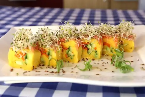 Maki-causa con trucha para Año Nuevo. Foto: ANDINA/Difusión.