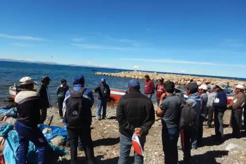 El Organismo Nacional de Sanidad Pesquera (Sanipes) capacitó, al 30 de noviembre del 2018, a un total de 5,500 agentes de la pesca artesanal entre pescadores embarcados, no embarcados, armadores pesqueros artesanales y procesadores primarios de los desembarcaderos artesanales del país.