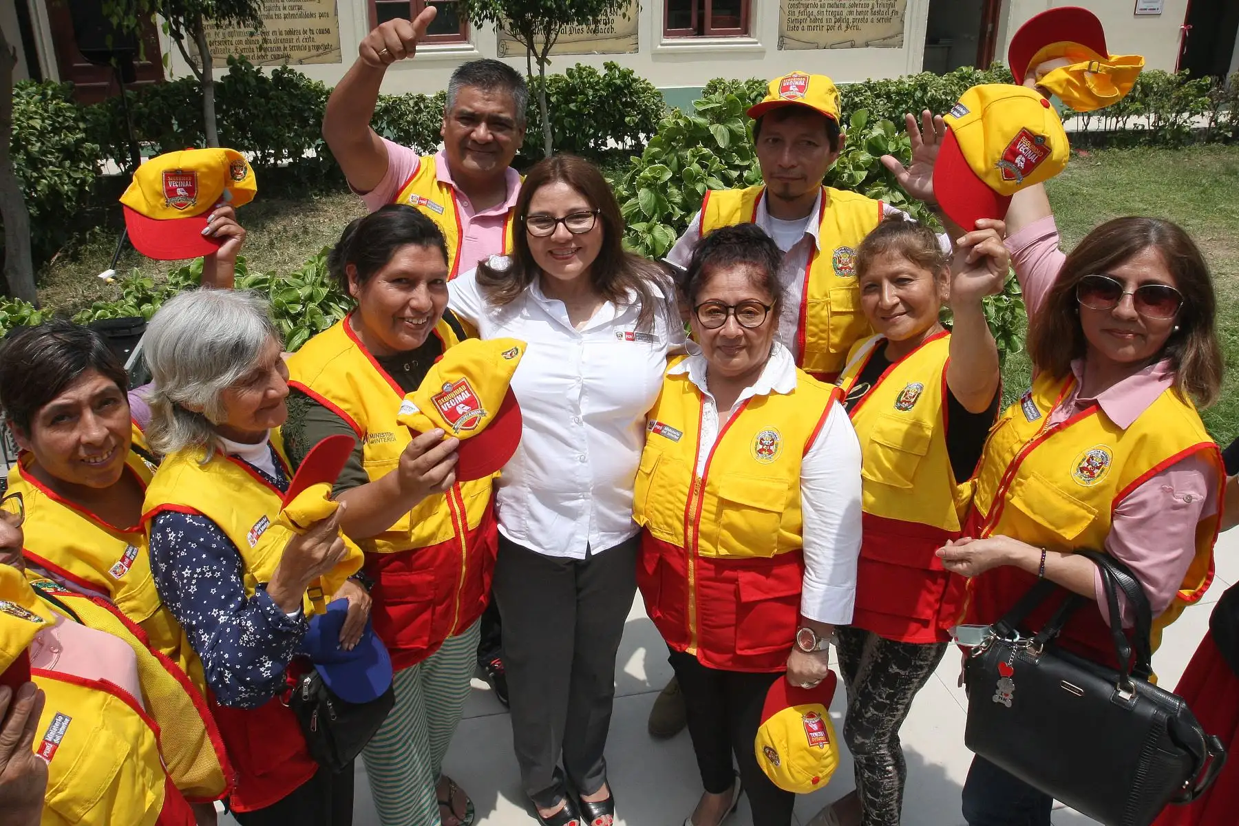 Ministro de Interior,Carlos Moran y Ministra de la Mujer Ana Maria Mendieta,inauguran "Centro emergencia Mujer",en la comisaria de Alfonso Ugarte del cercado de Lima.Foto:ANDINA/Héctor Vinces.