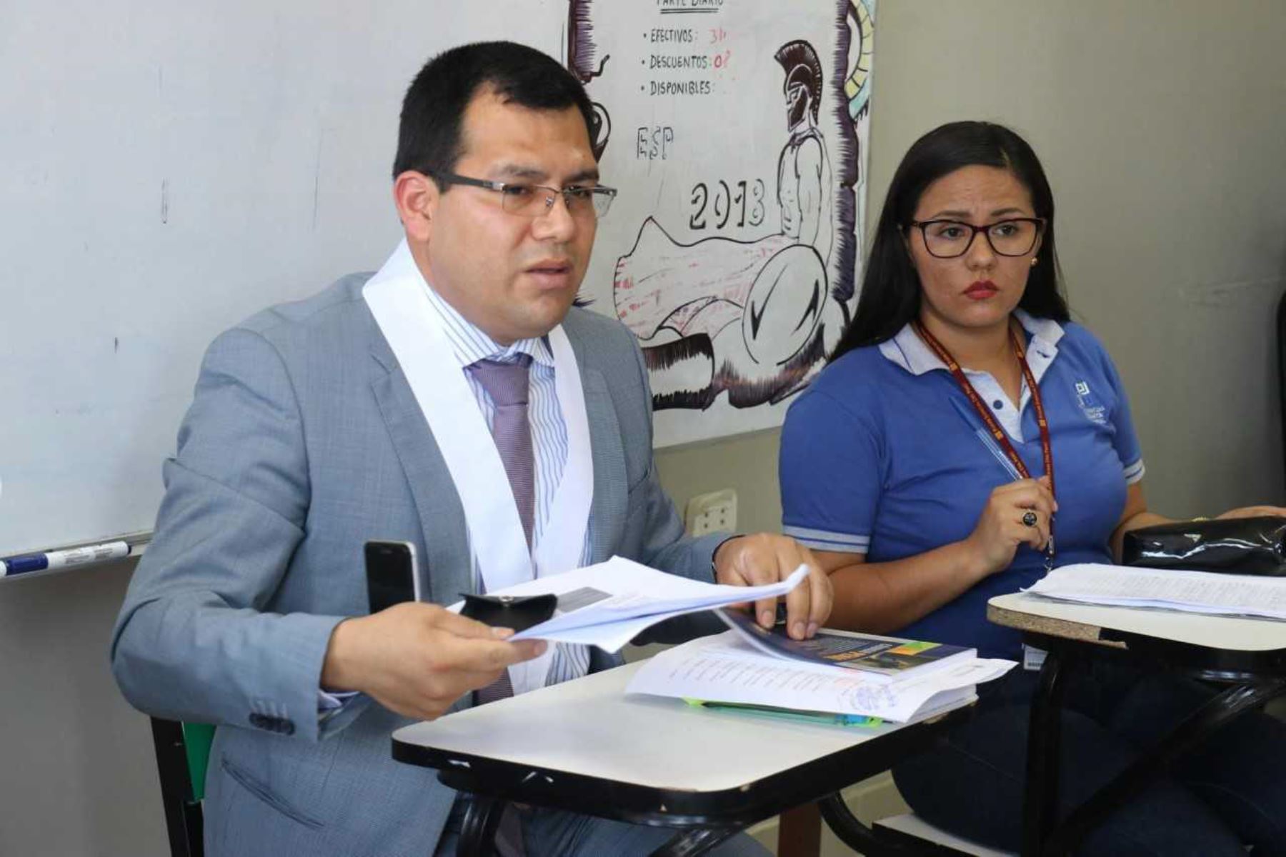Fiscalía pide 36 meses de prisión preventiva para “Los intocables de Chimbote”. ANDINA/Vidal Tarqui
