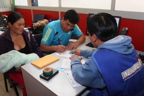 Registro Nacional de Identificación y Estado Civil (Reniec). Foto: Andina/Difusión
