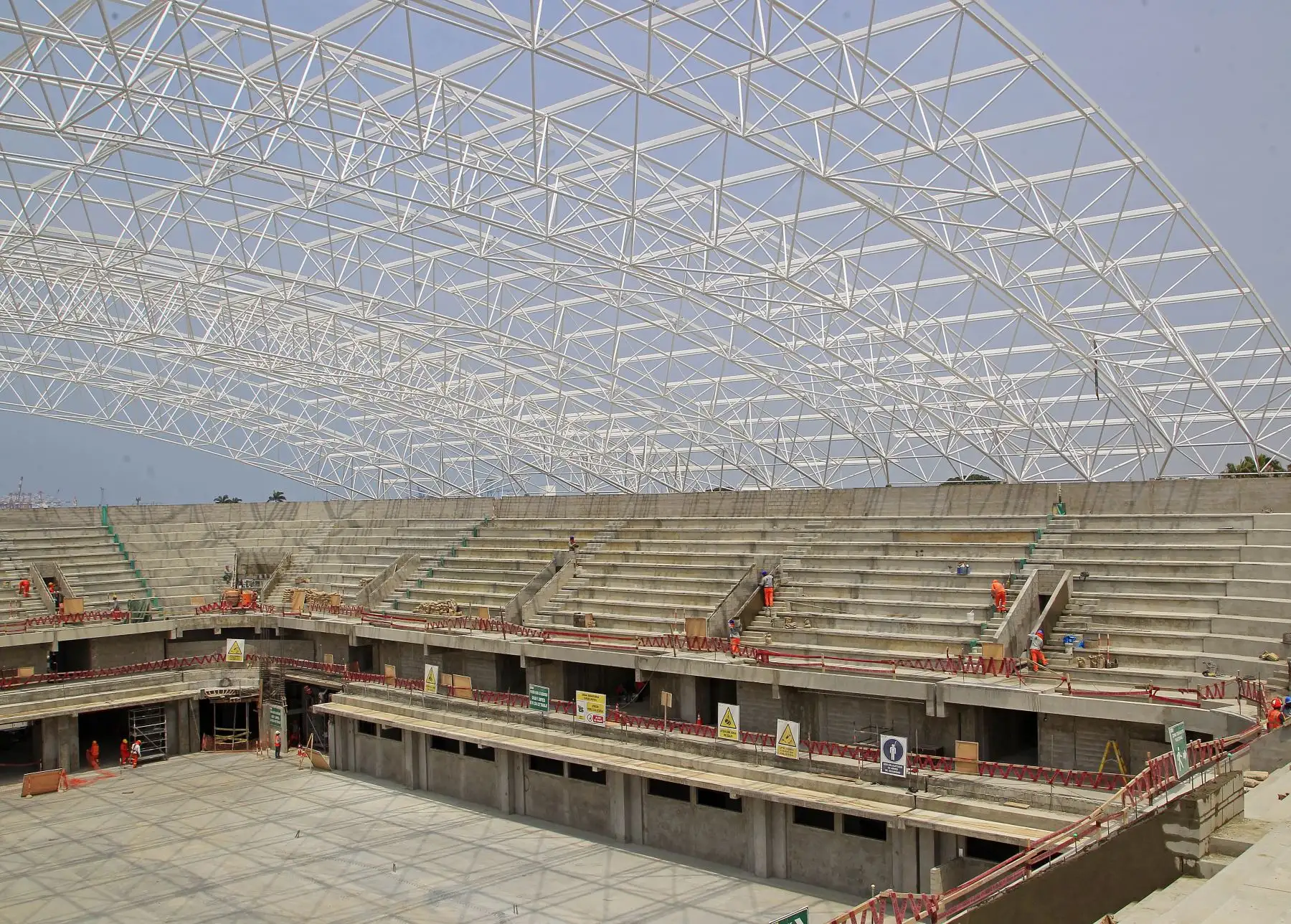 Avance de las  obras de Lima 2019, Polideportivo del Callao. Foto;ANDINA/Difusiòn