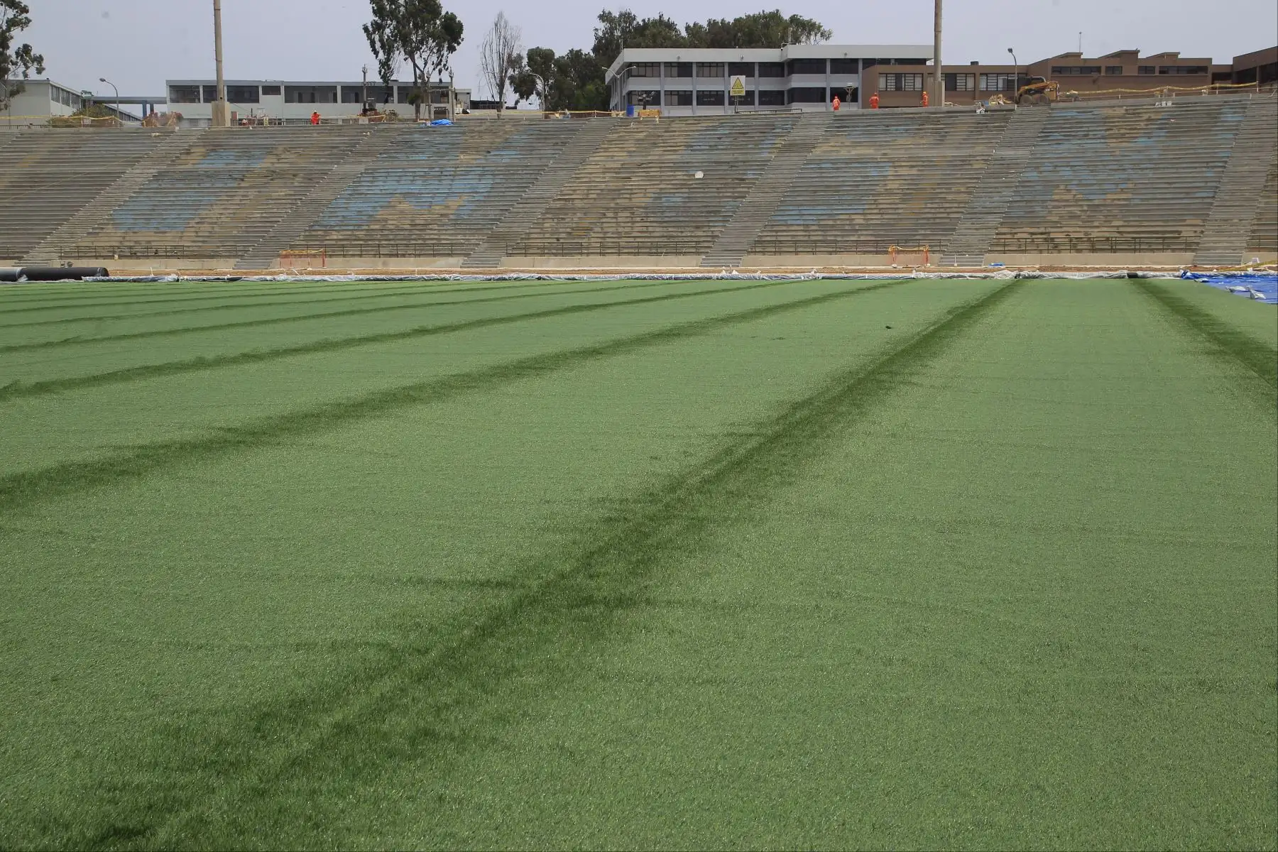 Avance de las  obras de Lima 2019. Estadio de la Universidad San marcos. Foto;ANDINA/Difusiòn