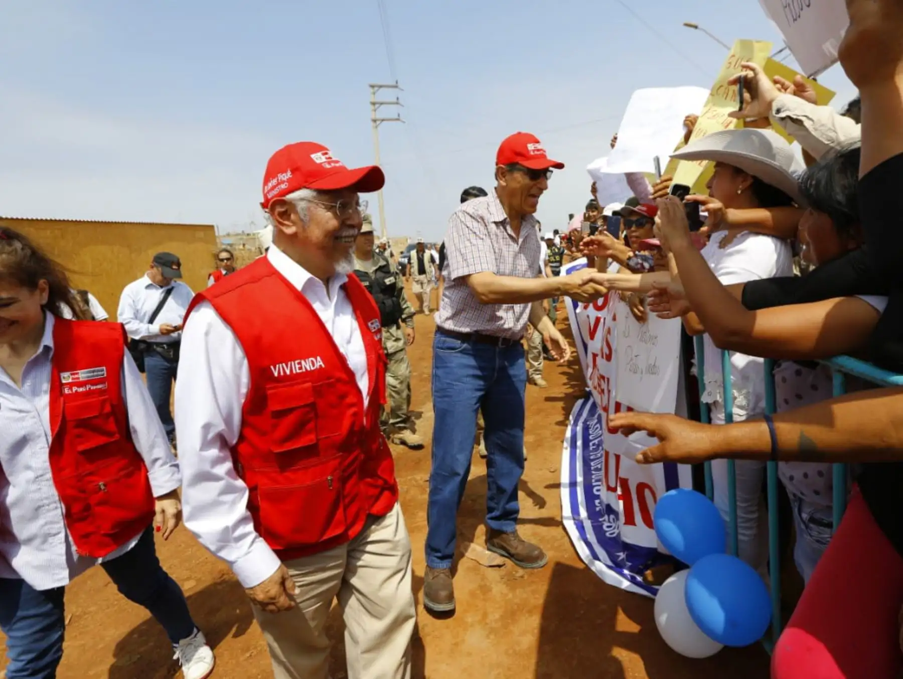 Presidente Martín Vizcarra inauguró obras en Huacho.