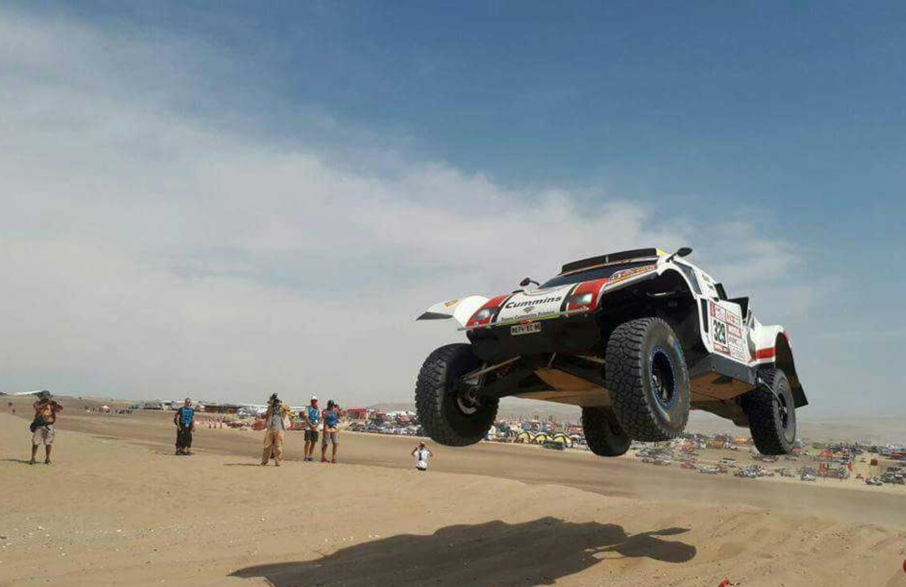 Paracas y el Rally Dakar. Foto: ANDINA/Difusión