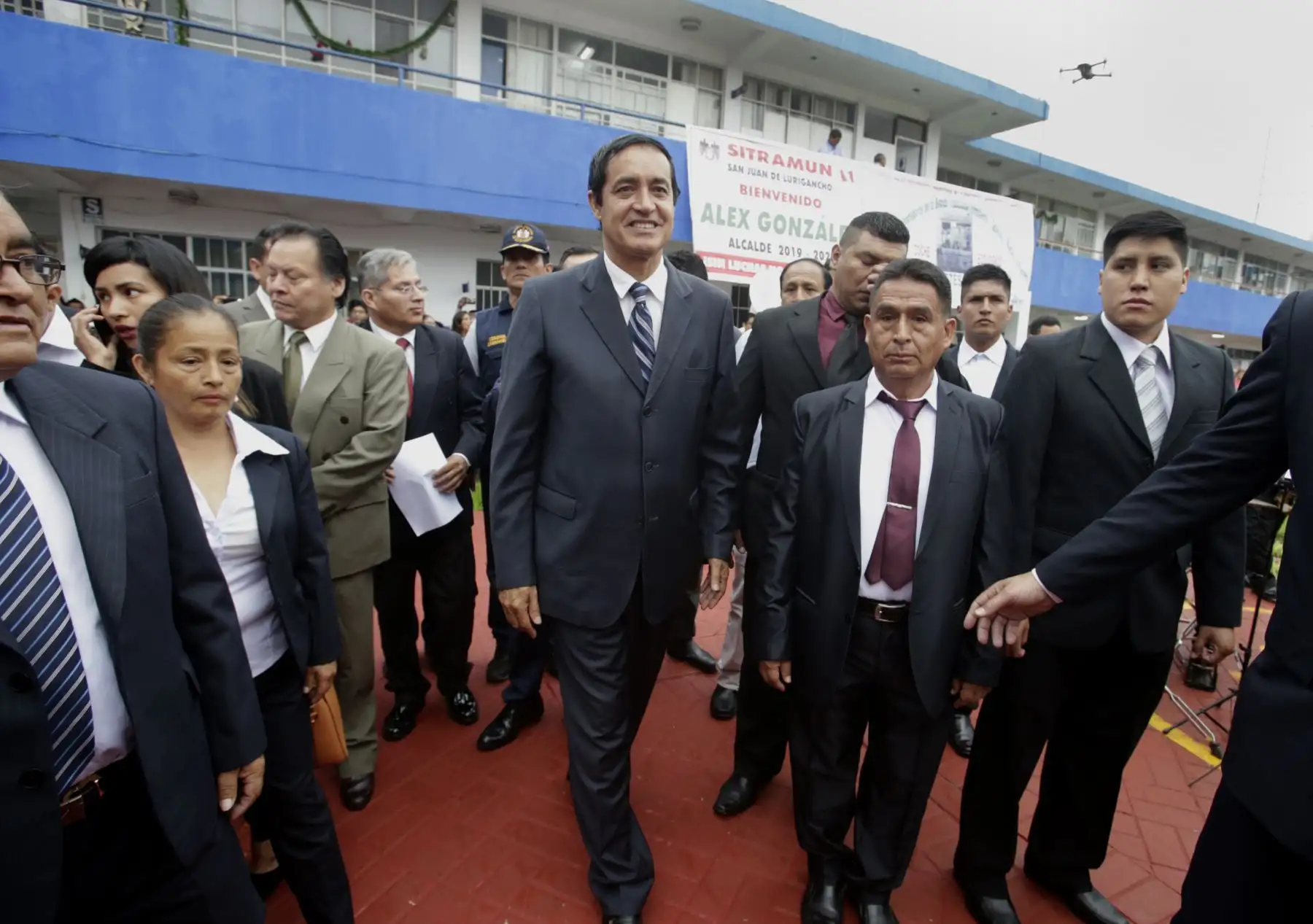 Alex González Castillo, es juramentado como Alcalde de San Juan de Lurigancho en ceremonia realizada en el local Institucional de la Municipalidad. Foto: ANDINA/Nathalie Sayago