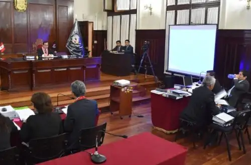 Audiencia de prisión preventiva de Abel Concha.