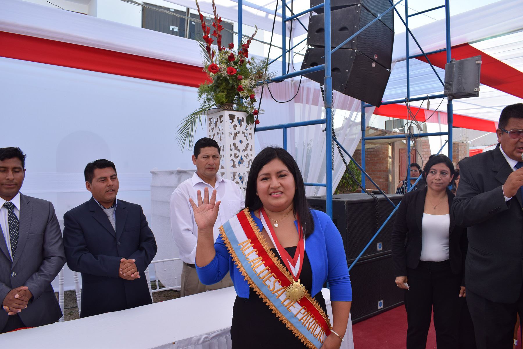 Rosario Ramírez se convirtió en la primera alcaldesa del distrito de Paracas, ubicado en la provincia de Pisco, región Ica.