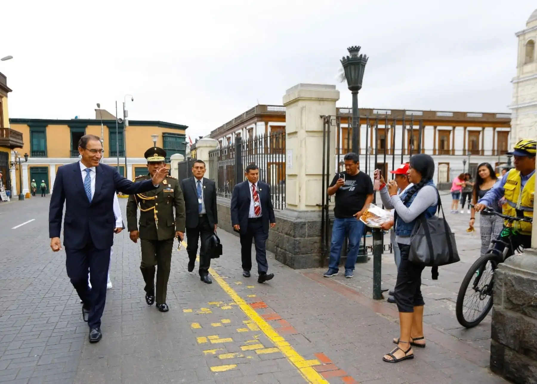 Presidente Martín Vizcarra.