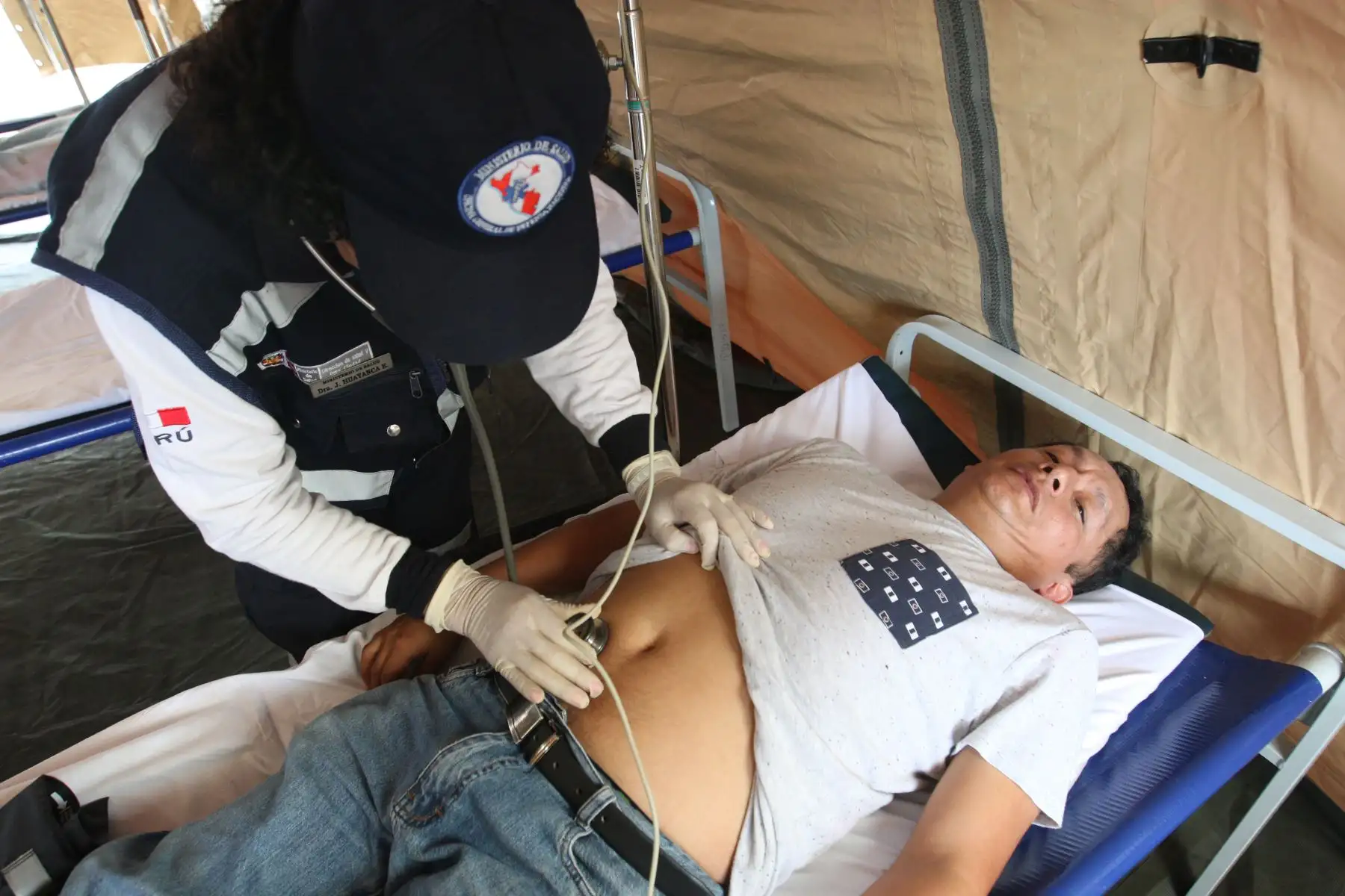 Minsa presenta plan de contingencia de salud para el Rally Dakar Perú 2019.Foto:ANDINA/Héctor Vinces.