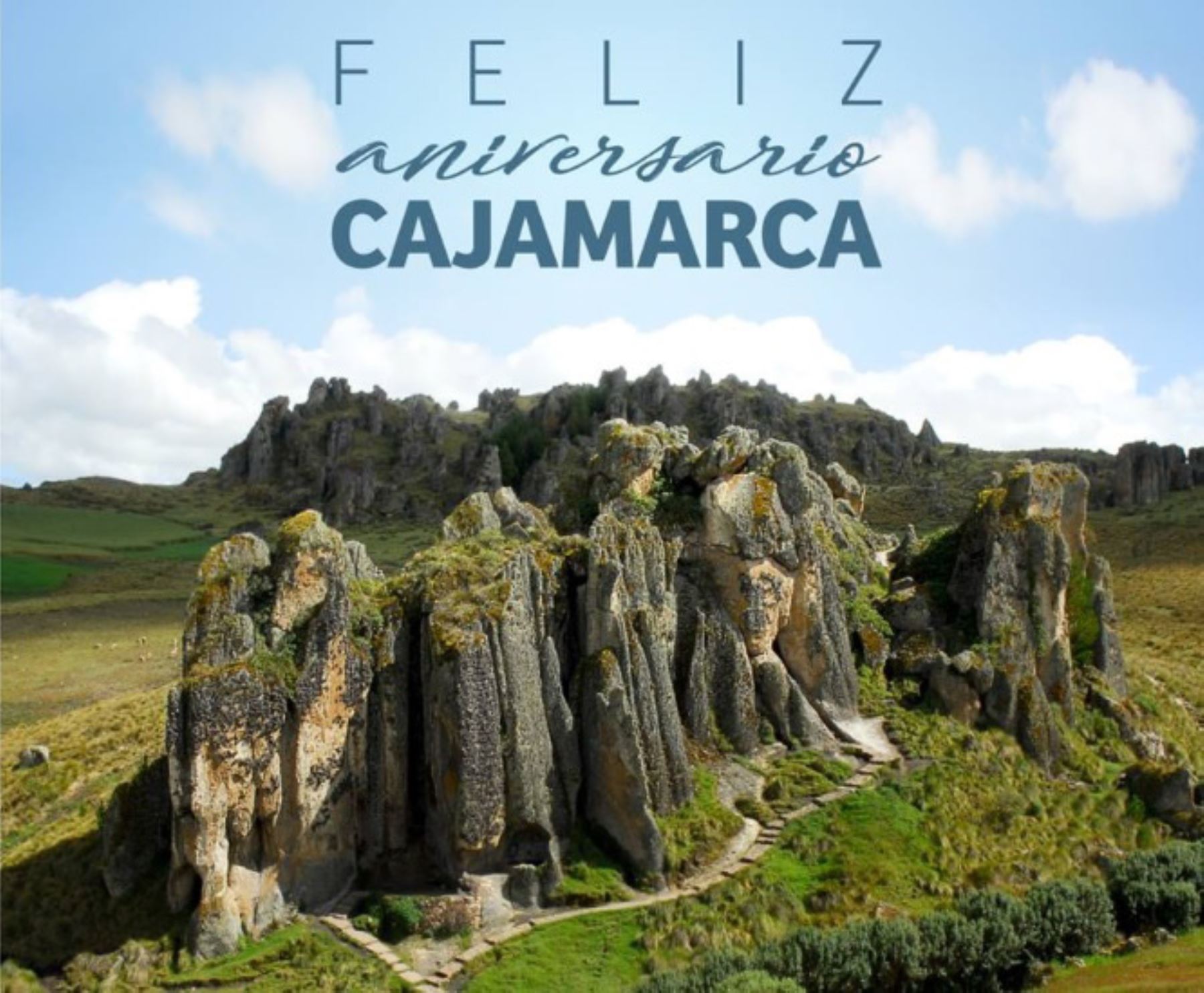 Cajamarca celebra el 166 aniversario de su reconocimiento como capital departamental. El complejo de piedras gigantes de Cumbemayo es uno de sus principales atractivos turísticos. Foto: ANDINA/difusión.