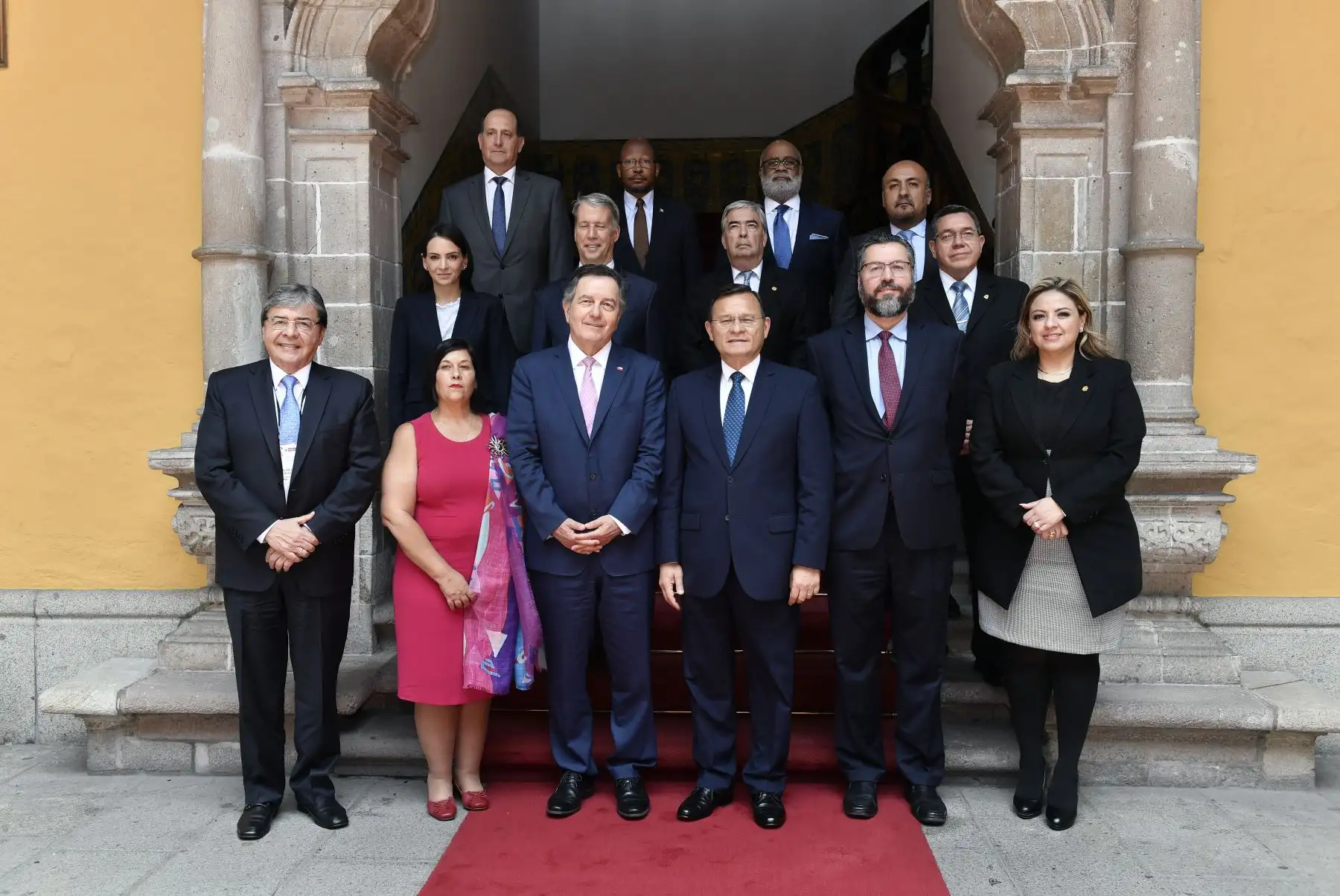 El Canciller Néstor Popolizio presidió la Reunión de Ministros de Relaciones Exteriores del Grupo de Lima realizada en el Palacio de Torre Tagle. Foto: ANDINA/MRE