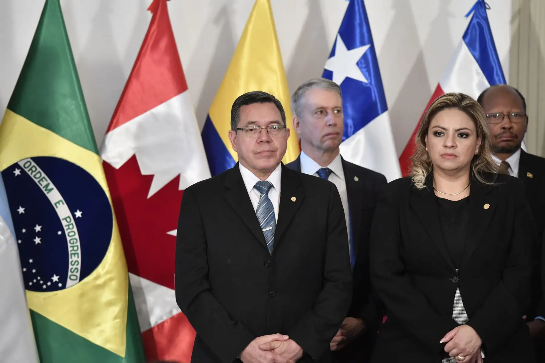 El Canciller Néstor Popolizio presidió la Reunión de Ministros de Relaciones Exteriores del Grupo de Lima realizada en el Palacio de Torre Tagle. Foto: ANDINA/MRE