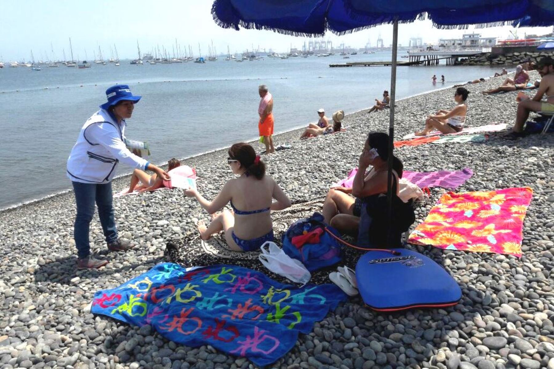 Solo 6 playas del Callao fueron calificadas como saludables. Foto: ANDINA/Difusión.