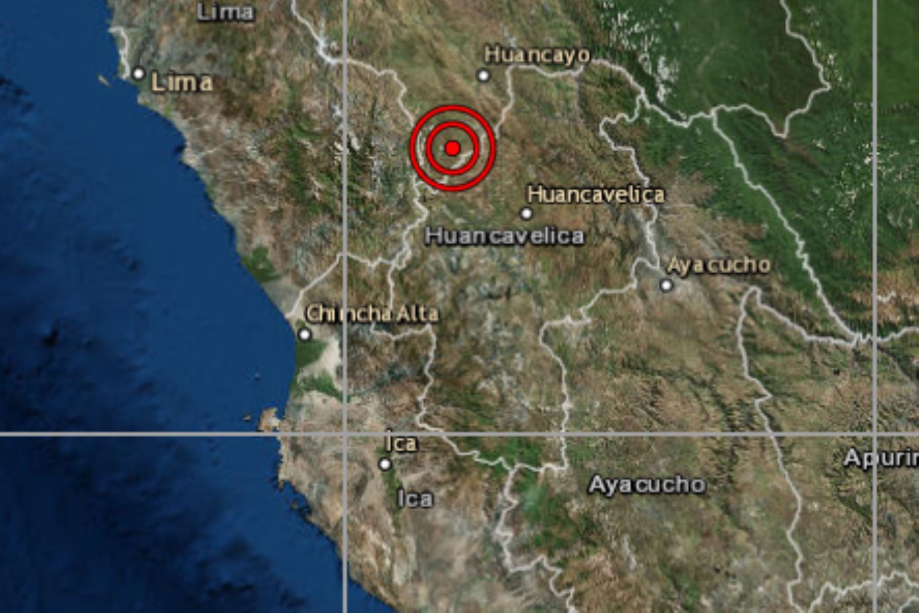 Sismo de magnitud 4 se registró en la provincia de Huancayo, región Junin.