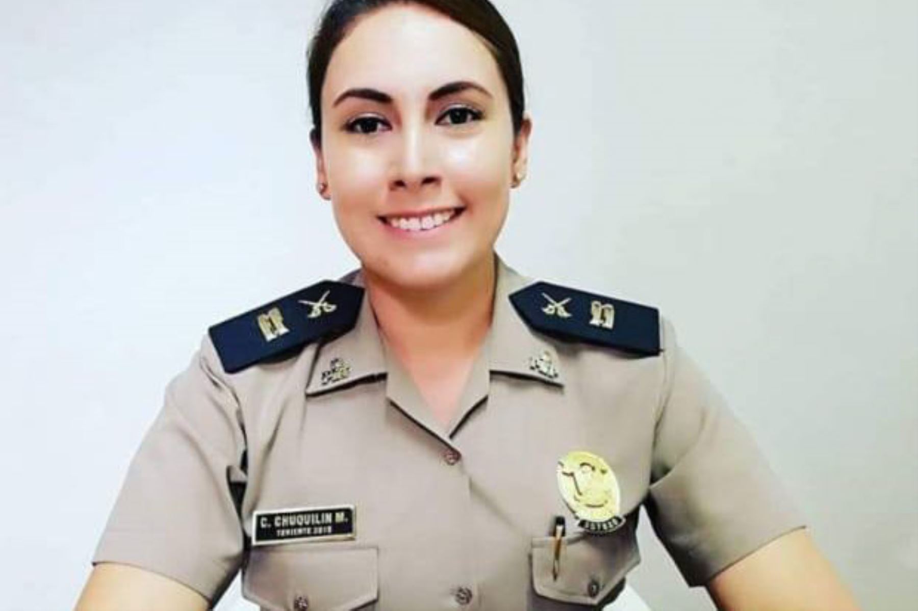 La teniente PNP Catherine Chuquilín Marquina es la segunda mujer que llevará las riendas de una comisaría en Äncash.