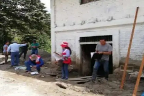 El Programa Nacional de Saneamiento Rural del CAC Cusco evaluó los daños y las necesidades de los sistemas de agua potable y saneamiento en Huayopata.
