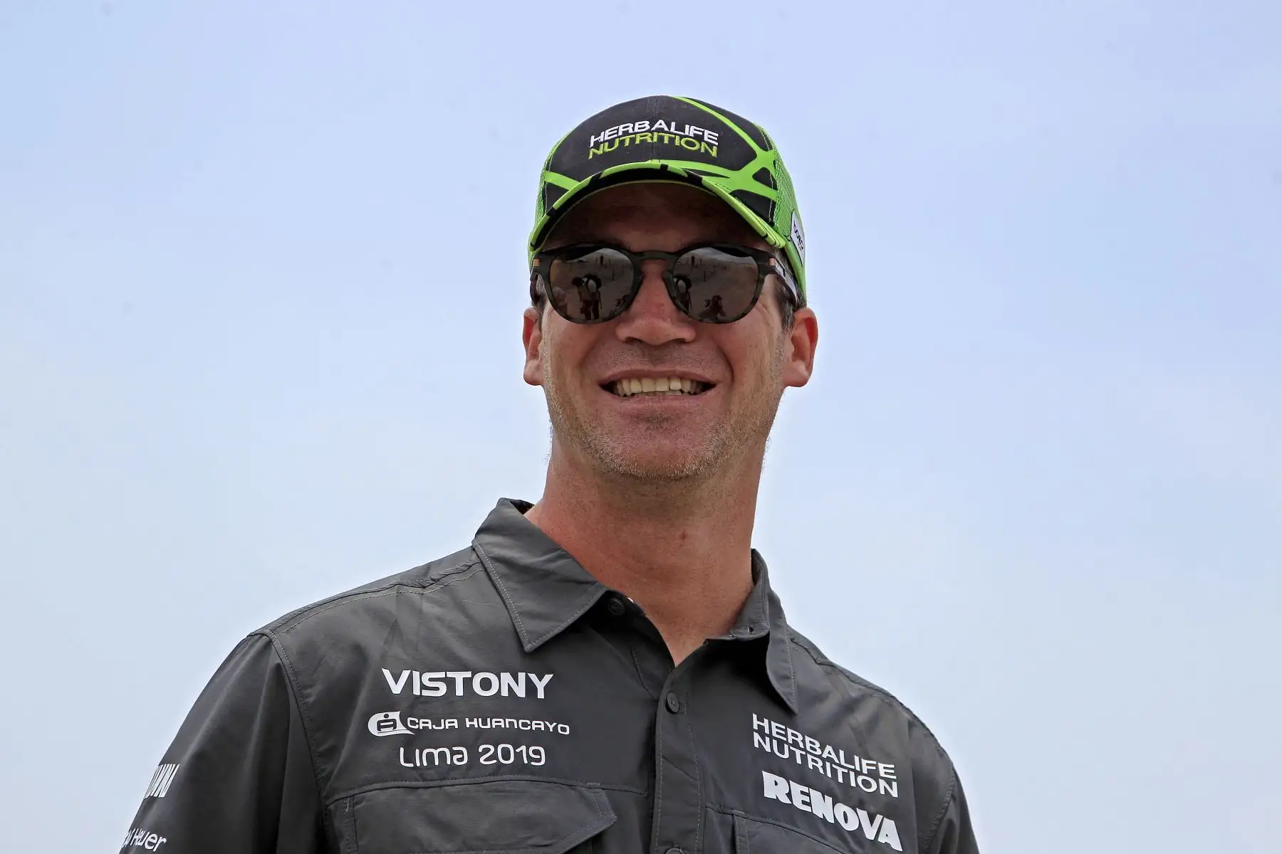 Nicolas Fuchs y Milco presentaròn  camioneta para el Dakar 2019. Foto: ANDINA/Difusiòn