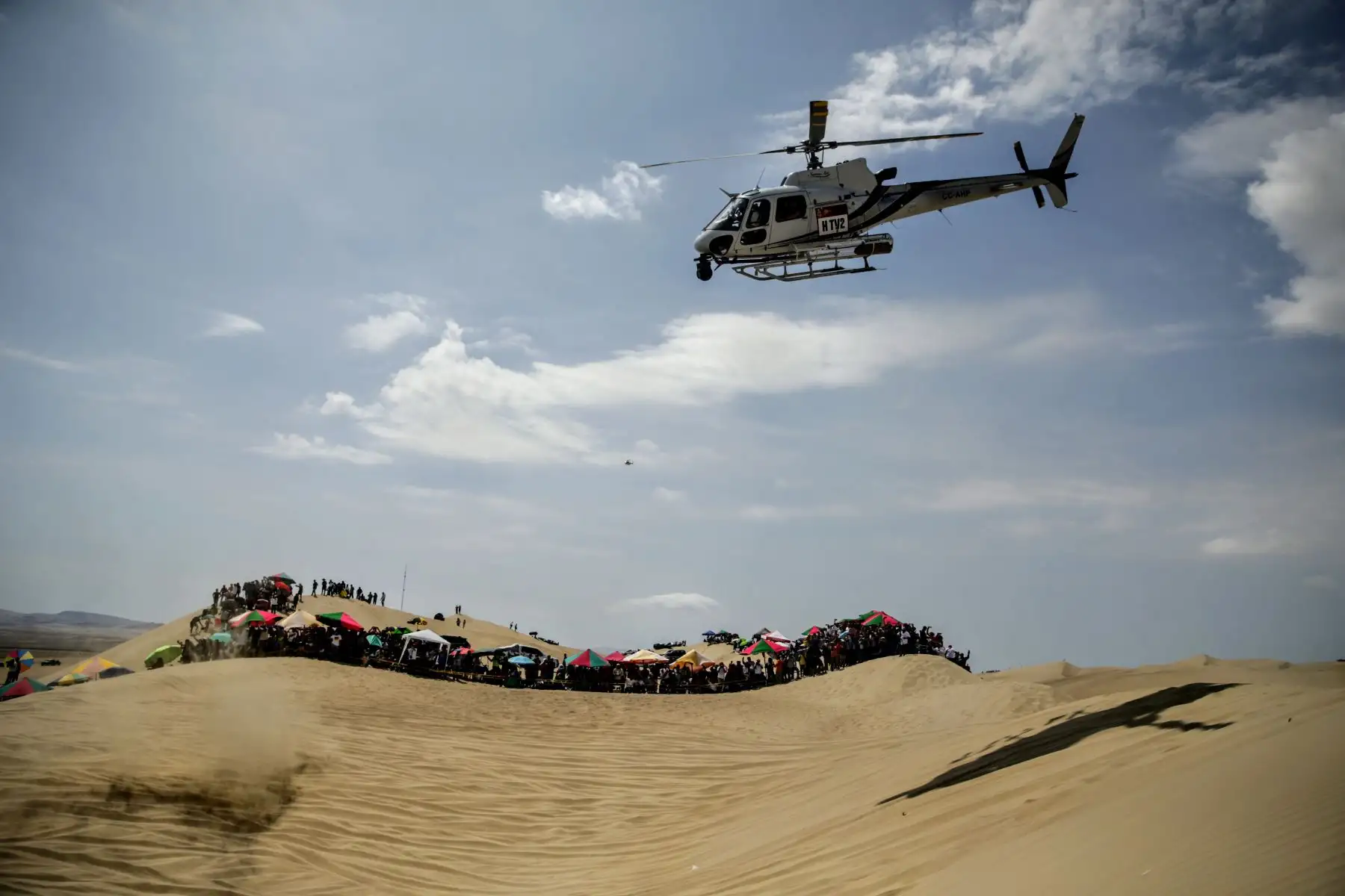 Primer día de competencia en Pisco del Rally Dakar 2019. Foto: ANDINA/Luis Iparraguirre