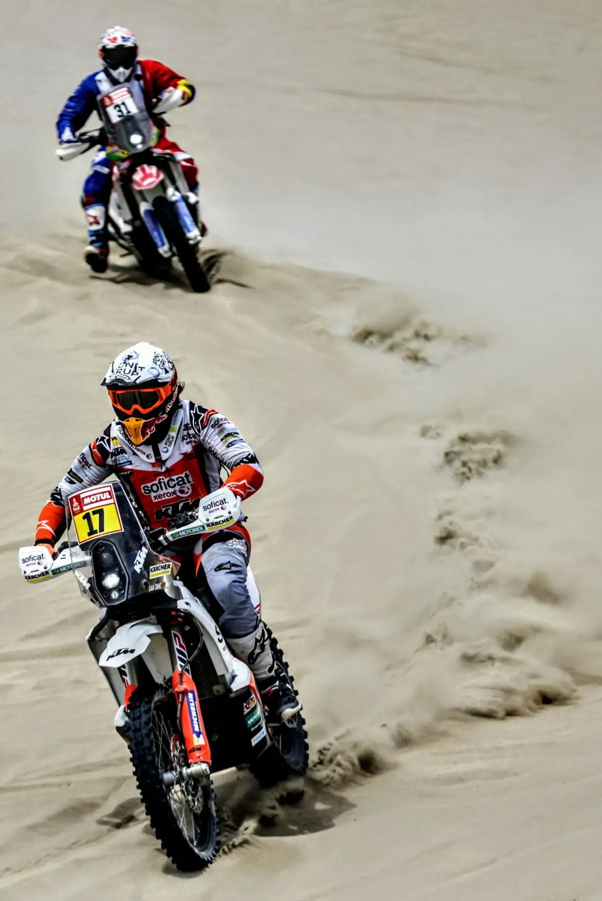 Primer día de competencia en Pisco del Rally Dakar 2019. Foto: ANDINA/Luis Iparraguirre