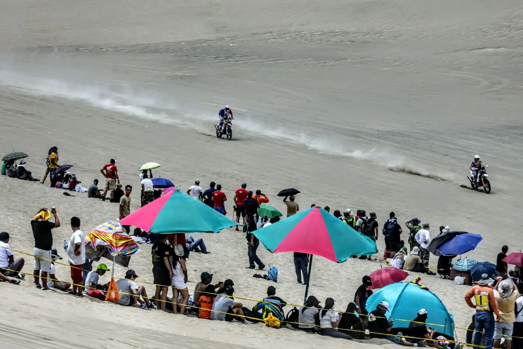 Primer día de competencia en Pisco del Rally Dakar 2019. Foto: ANDINA/Luis Iparraguirre