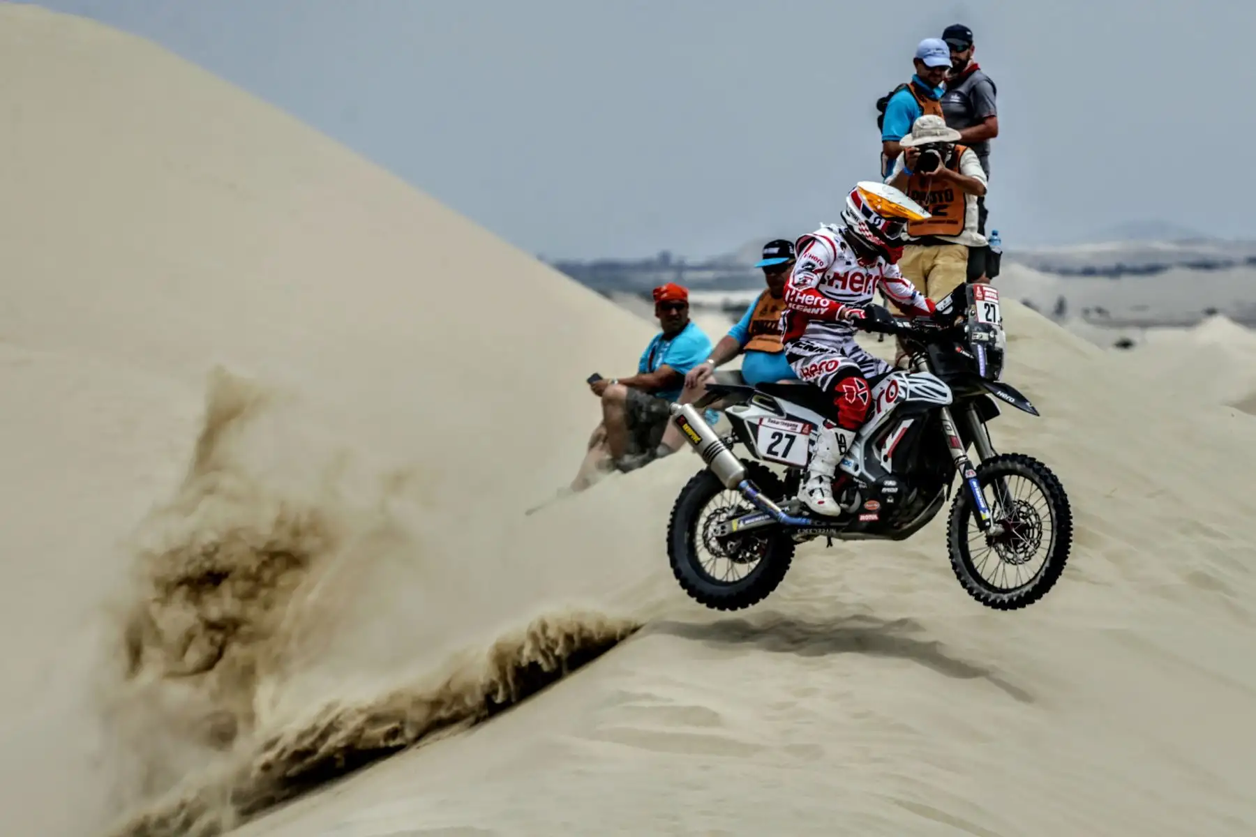 Primer día de competencia en Pisco del Rally Dakar 2019. Foto: ANDINA/Luis Iparraguirre
