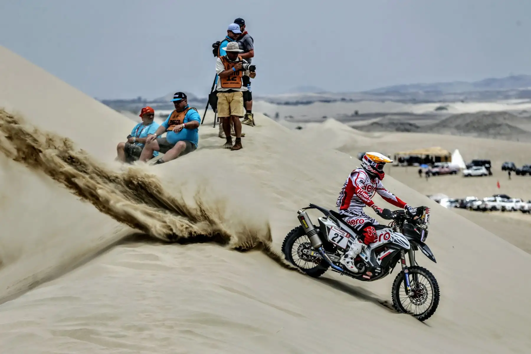 Primer día de competencia en Pisco del Rally Dakar 2019. Foto: ANDINA/Luis Iparraguirre