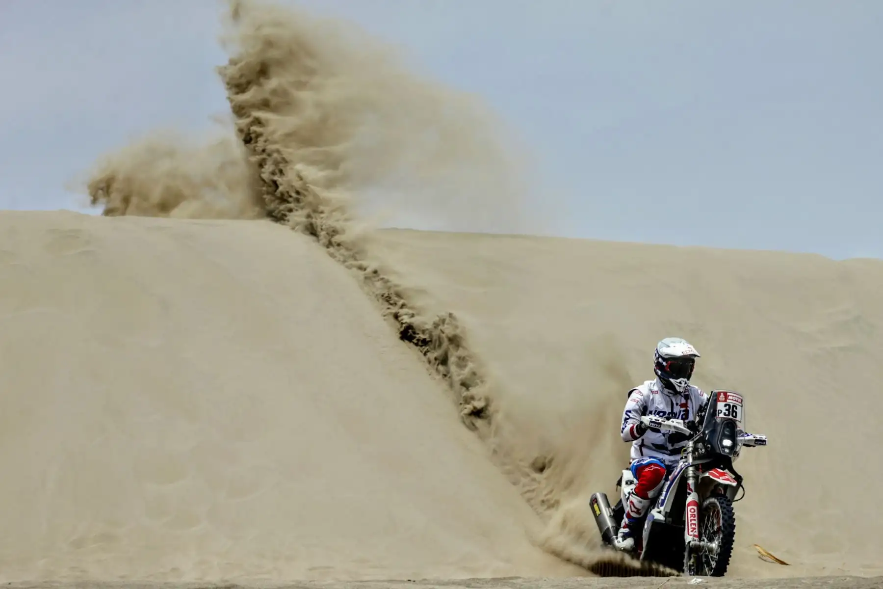 Primer día de competencia en Pisco del Rally Dakar 2019. Foto: ANDINA/Luis Iparraguirre