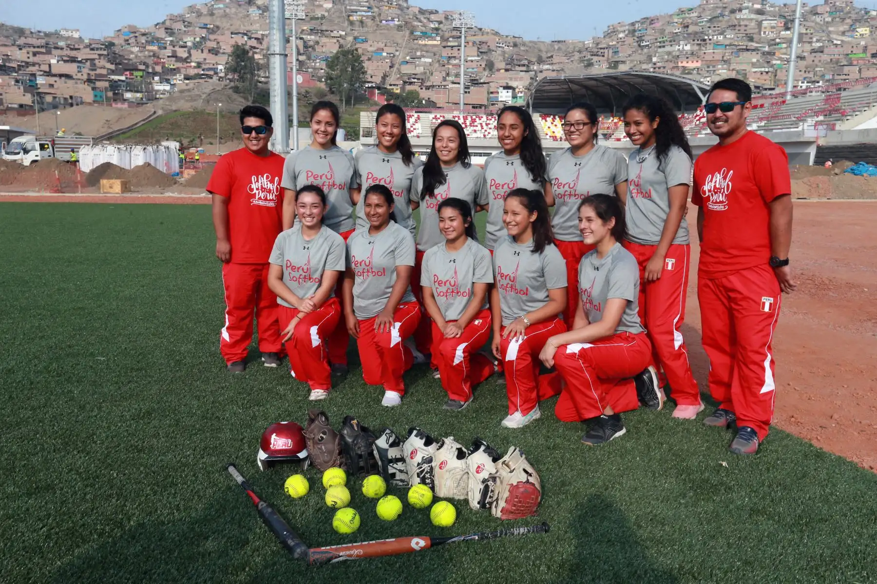 Selección Peruana de Softbol se prepara para los Juegos Panamericanos Lima 2019.Foto: ANDINA/Norman Córdova