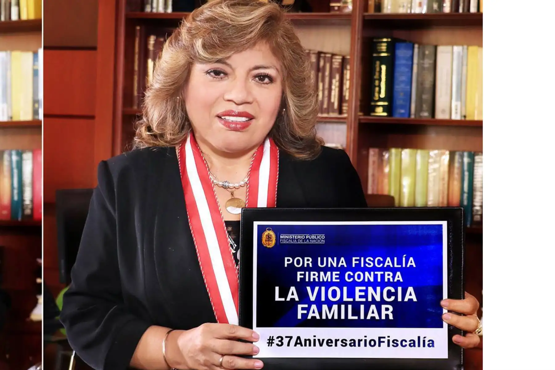 08/01/2019   La magistrada suprema Zoraida Ávalos Rivera asumió interinamente el cargo de fiscal de la Nación.Foto:ANDINA/Ministerio Publico
