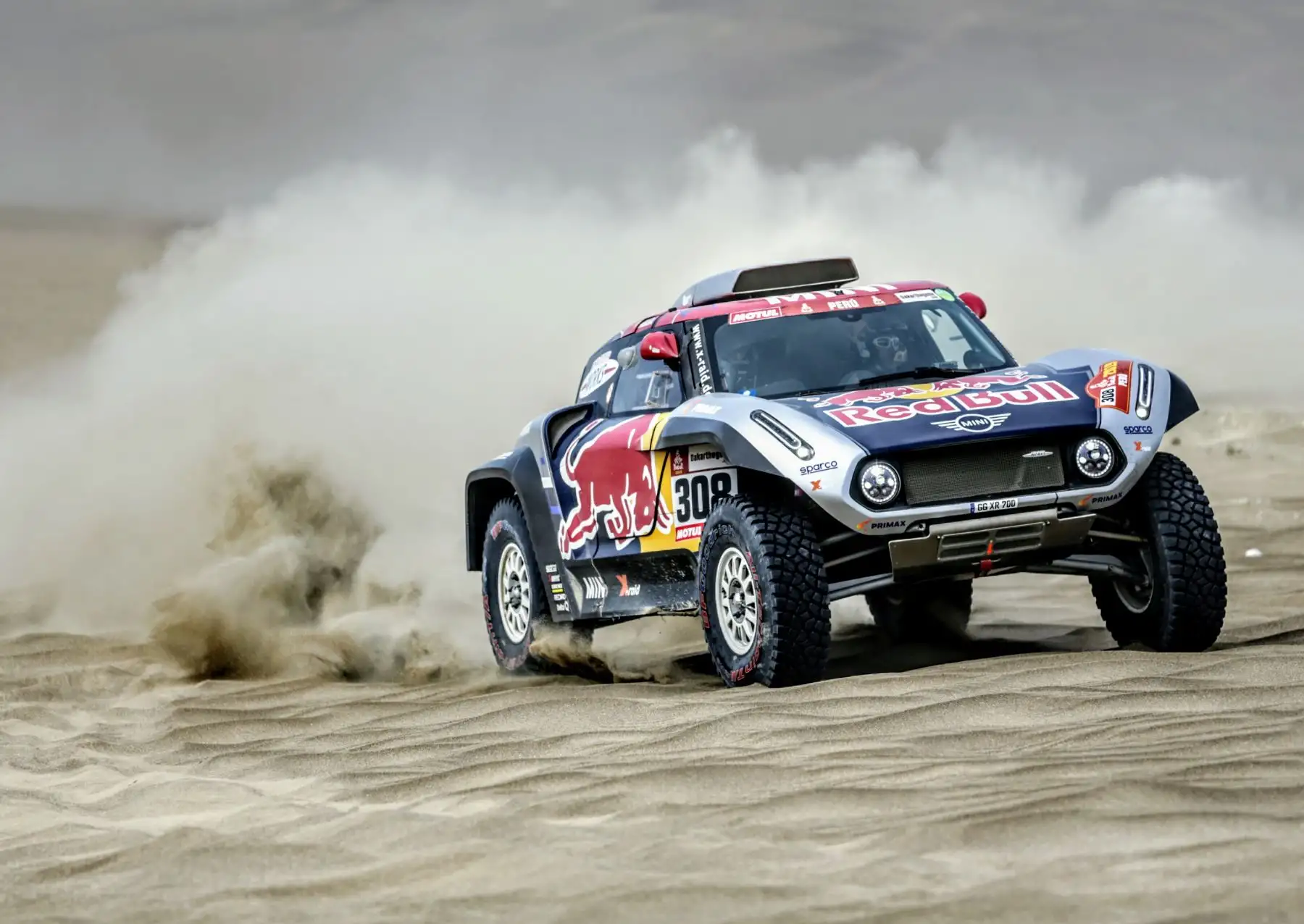 1º etapa de la ruta Marcona, Rally Dakar 2019. Foto: ANDINA/Luis Iparraguirre