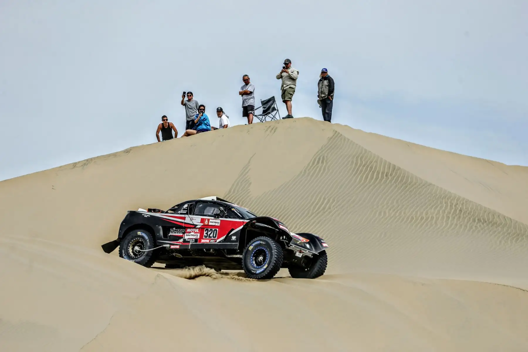 1º etapa de la ruta Marcona, Rally Dakar 2019. Foto: ANDINA/Luis Iparraguirre