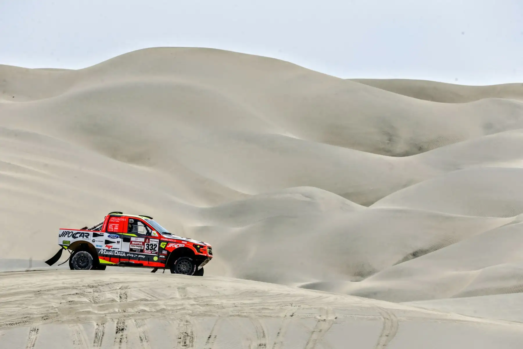 1º etapa de la ruta Marcona, Rally Dakar 2019. Foto: ANDINA/Luis Iparraguirre